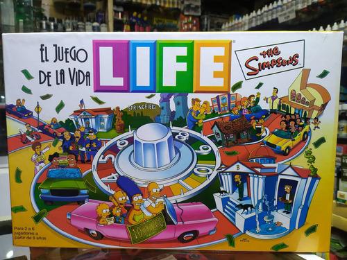 Imagen 6 de 9 de El Juego De La Vida Life The Simpsons Hasbro Toyco La Plata