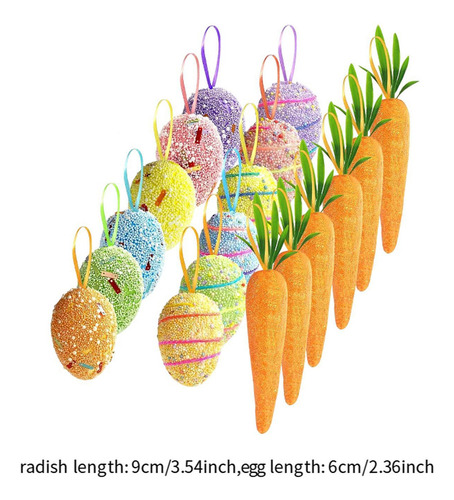 Adornos De Pascua Decoraciones Colgantes De Árboles Para