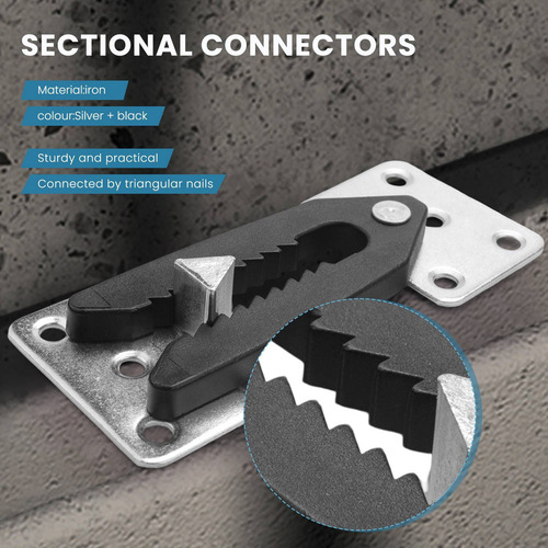 Conector De Sofá Con Sección Doble, 4 Piezas De Juntas De So