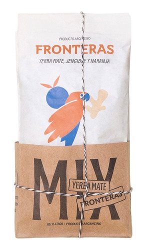 Mix 6 Sobres Fronteras 40gr - Yerba Mate Blends