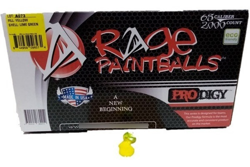 Paintballs Rage Pro Digy 2000 Balas Gotcha Primera Calidad 
