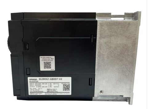 Inversor Vetorial Monofásico 220v 3g3mx2-ab007-v2 Omron