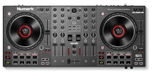 Professional 4-deck Dj Controller Numark Ns4fx