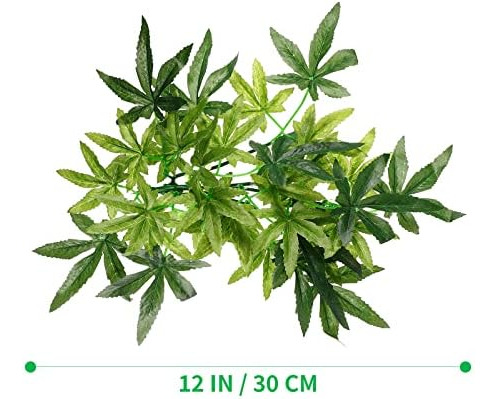 Plantas De Acuario Balacoo, Hojas Artificiales