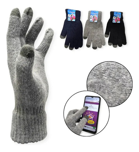 Guantes Mágicos Para Celular Touch Screen Táctil Unisex