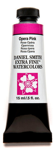 Pintura Acuarela Daniel Smith 15ml Extrafina Serie 1 Color Opera Pink S1