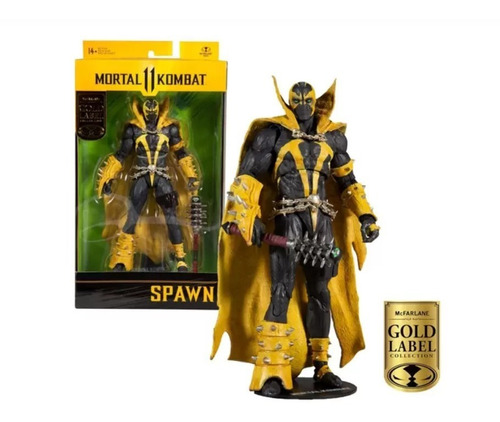 Action Figure Spawn - Mortal Kombat 11 - Gold Label 