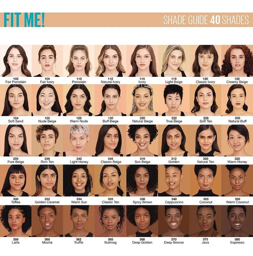Maybelline Fit Me Base Líquida Matte + Poreless