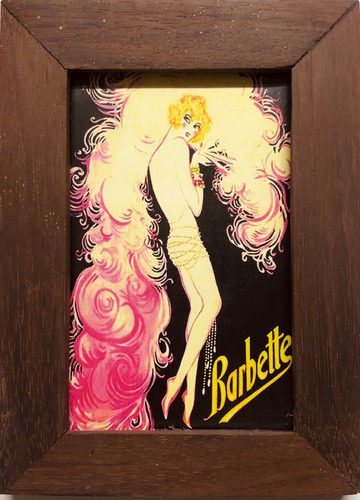 Cuadro Barbette Poster Vintage Decorativo