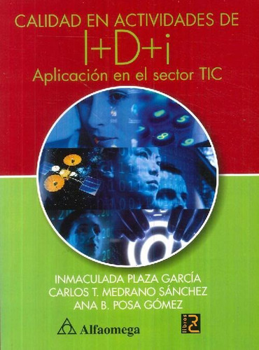 Libro Calidad En Actividades De I+d+i De Inmaculada Plaza Ga