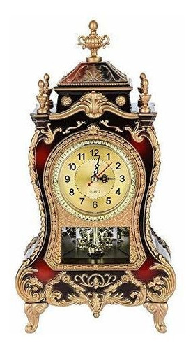 Fdit - Reloj De Mesa De Plástico Estilo Vintage Diseño Antig