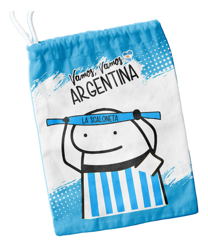 Bolsitas Golosineras Tela Flork Mundial Argentina X15