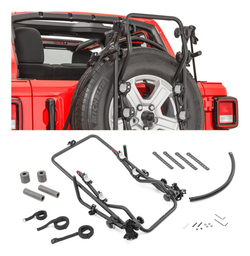 Quadratec Soporte Para Bicicleta Repuesto 2 Jeep Wrangler Jl