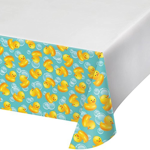 Mantel De Plástico Con Estampado De Bordes, 54 X 102