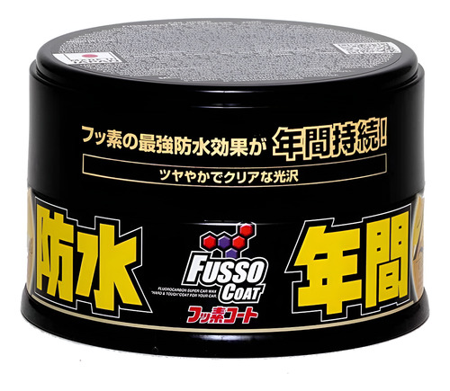 Cera Fusso Coat Dark 200g + Restaurador Nano Hard 8ml Soft99