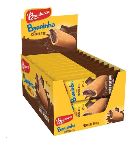 Kit 2 Displays Maxi Goiabinha Ou Chocolate C/20 - Bauducco