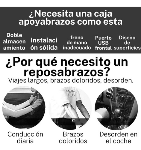 Caja De Reposabrazos For Kia Rio 2018 A 2022, Accesorios