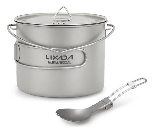 Bote De Titanio Ligero Lixada De 750 Ml/900 Ml/1100 Ml Con