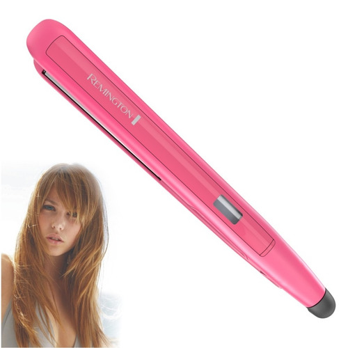 ¡ Plancha De Cabello Remington Anti-estática S5500 Pink !!