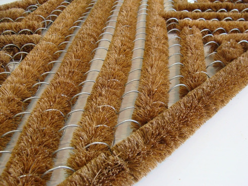 Imagen 2 de 3 de Felpudo Coco Y Alambre Duro Brush Mat 40x60 Entrada