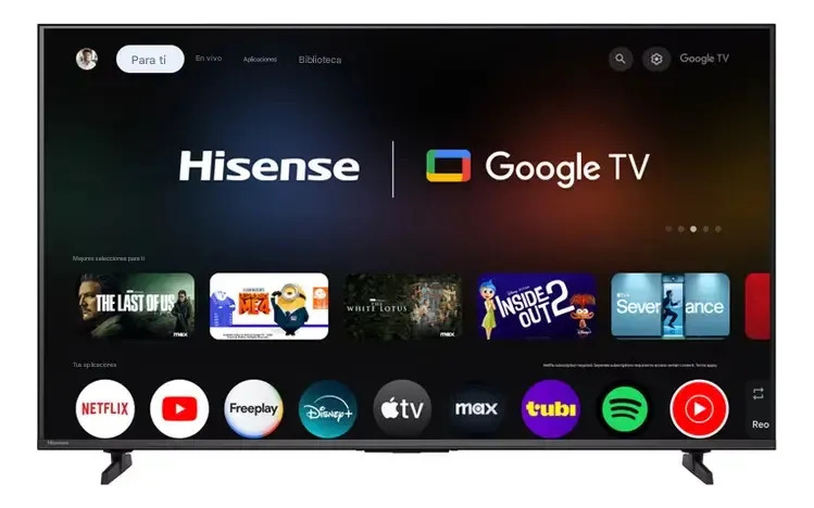 Pantalla Hisense 50 Pulgadas H5 4k Uhd Hdr Google Smart Tv