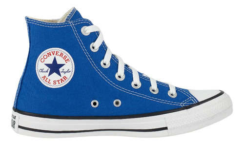 Tênis Chuck Taylor Cano Alto Azul Converse All Star Original