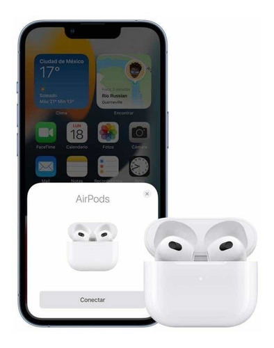 Audífono Apple AirPods Con Estuche Ipx4 3ra Generación