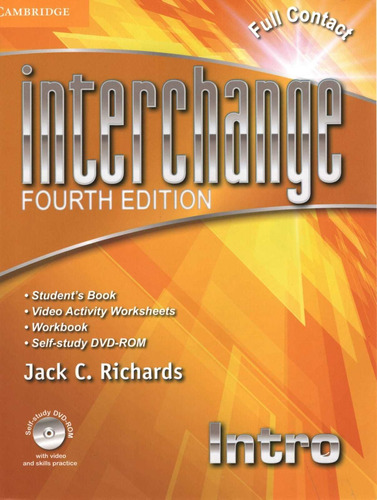 Interchange Intro Full Contact Fourth Edition 