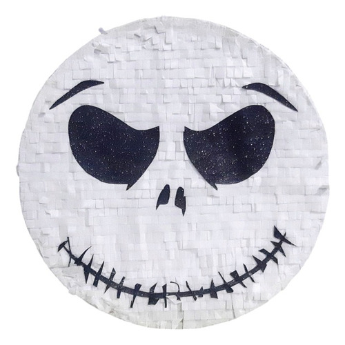 Piñata De Cartón Circular Varios Personajes Fiestas Blanco Jack Geométrico Chica