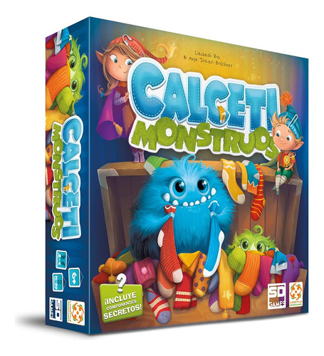 Calcetimonstruos Juego De Mesa Infantil Legacy Sd Games