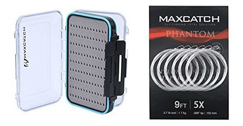 Señuelo - M Maximumcatch Maxcatch Waterproof Fly Box Two-sid