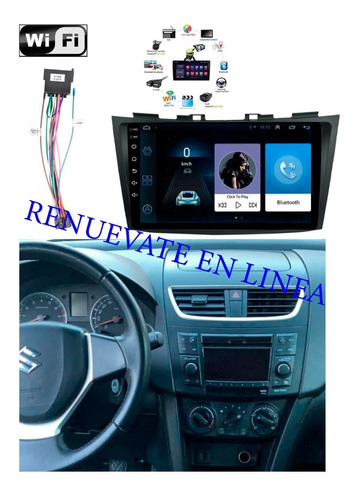 2012radio Android Gps 9 Pulgadas Más Bisel Suzuki Swift 2012