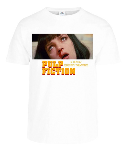 Playera Pulp Fiction Mia Wallace Face