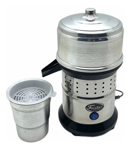 Extrator Espremedor Inox Centrifuga Laranja 500w Multiuso 