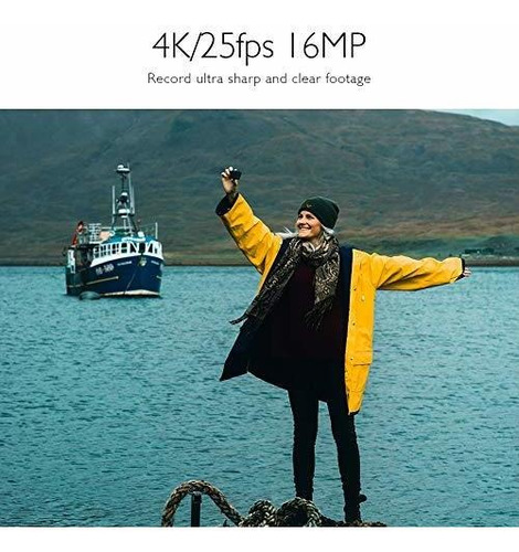 Imagen 4 de 5 de Akaso Ek7000 Pro Cámara De Acción 4k Con Pantalla Táctil
