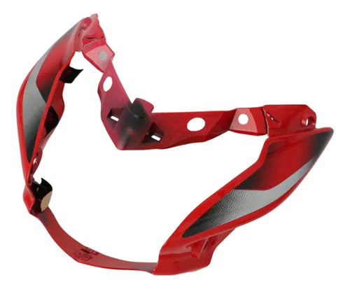 Carenaje De Farola Para Bajaj Discover 125st Rojo Mtc