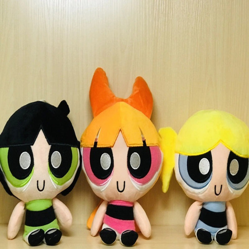 Peluche Chicas Super Poderosas Hermosas Importadas X 3 