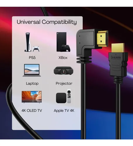 Cable hdmi angulo 90 hotsell