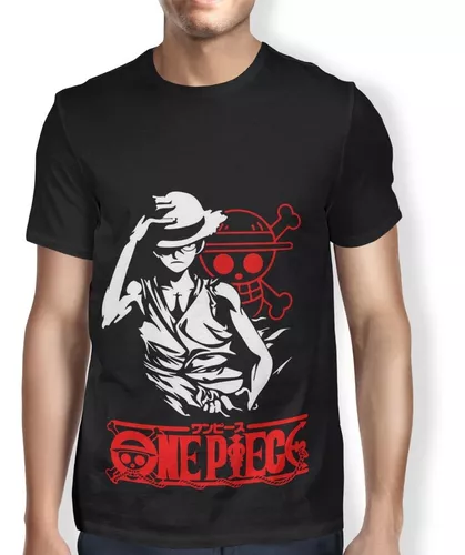 Camiseta - One Piece Monkey D Luffy 04 - Estampa Total