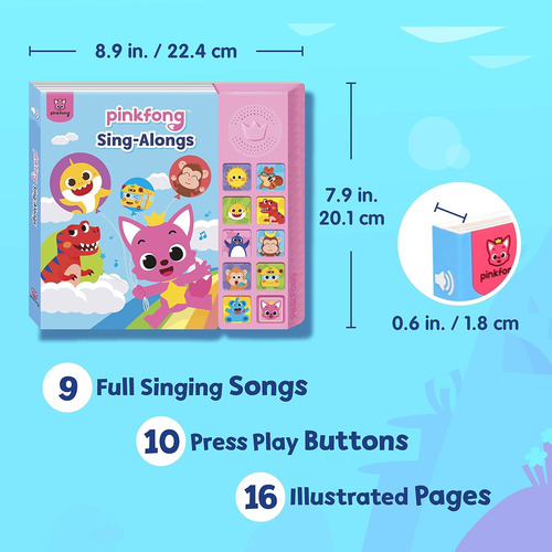 Pinkfong Sing-alongs 10 Botones De Sonido Libro De Sonido |
