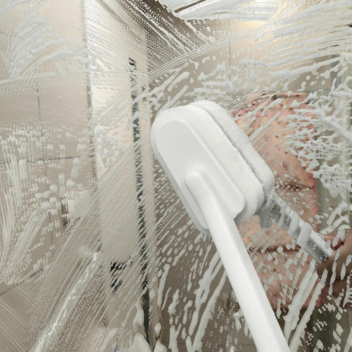 Esponja Con Mango Largo Para Limpiar El Baño, Reutilizable