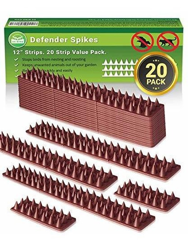 Defender Spikes 20pk [20 Pies] Repelente Para Gatos [proteja