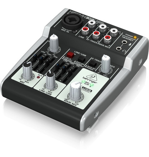 Imagen 2 de 6 de Consola Mixer Behringer Xenyx 302 Usb - 3 Canales Compacta