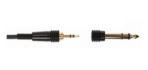 Cable Extendido V-moda Trs 6.3mm-trs 3.5mm Roland C-cp-black