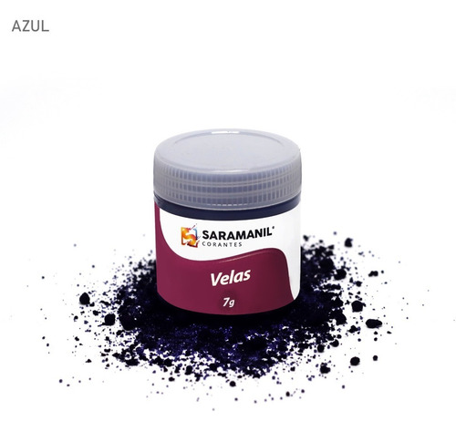 Imagem 3 de 10 de 5 Corante Em Pó Para Velas Saramanil!!! A Pronta Entrega!!!