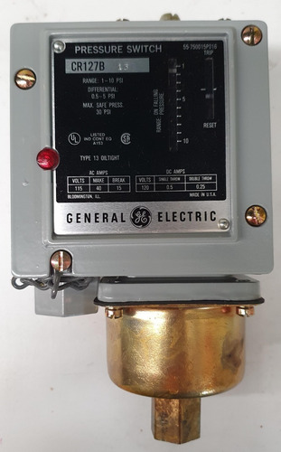 Interruptor Ge De Presión Cr127b13
