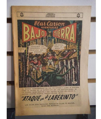Cuentos De Misterio Blas Carson Bajo Tierra Novaro Vintage
