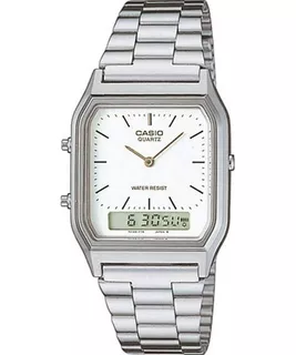 Casio Aq-230a Unisex Analógico Digital Retro - 100% Original