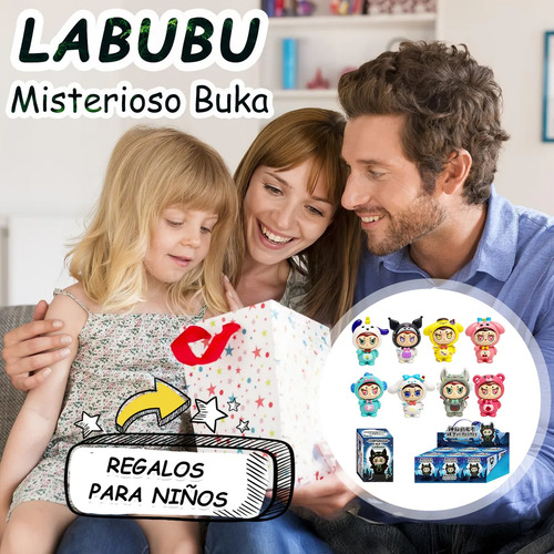Muñecos Labubu Juguetes Coleccionables Regalos Peluche