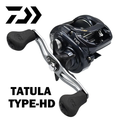 Carretilha Daiwa Tatula Type Hd 200hs Cor Preto Lado da manivela Esquerdo